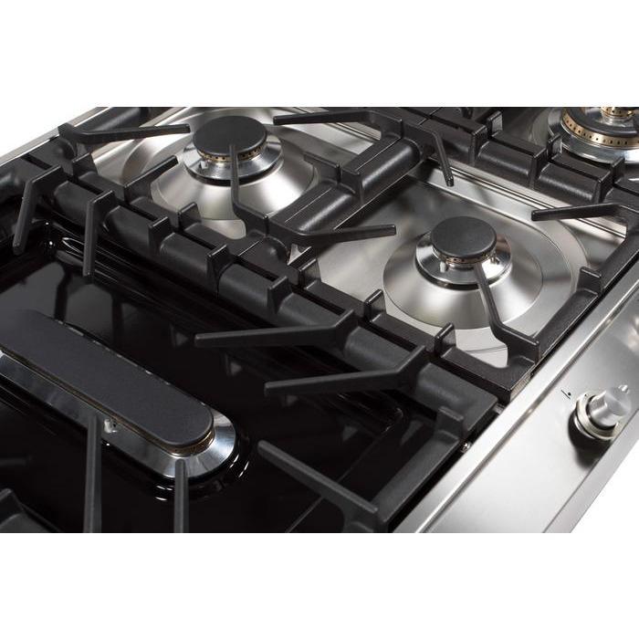 ILVE 48 Inch Stainless Steel Natural Gas/Propane Cooktop - UHP1265FDI