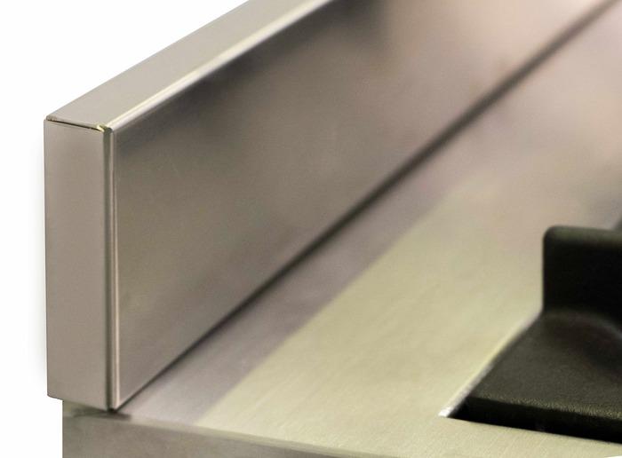 ILVE 48 Inch Majestic II Series Freestanding Dual Fuel Liquid Propane Range with 8 Sealed Brass Non Stick Coated Burners and Griddle - UM12FDQNS3