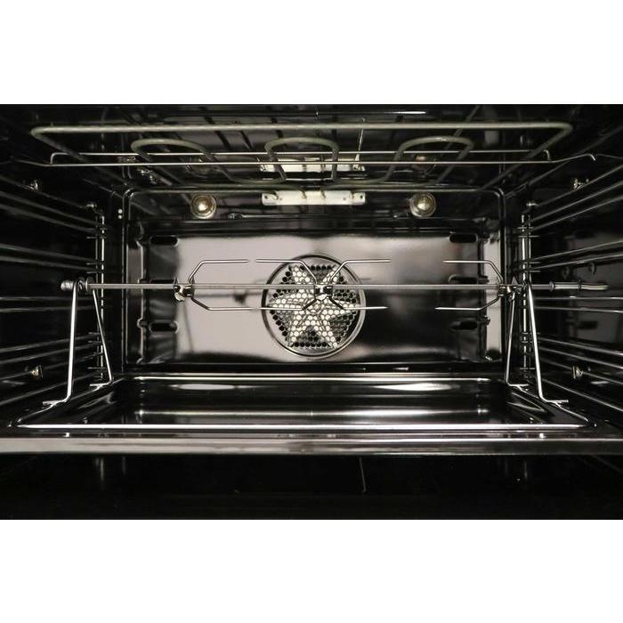 ILVE 60 Inch Nostalgie Series Freestanding Double Oven Dual Fuel Range with 8 Sealed Burners and Griddle - UPN150FDMPBLXLP