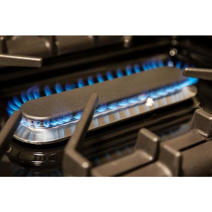 ILVE 60 Inch Nostalgie Series Freestanding Double Oven Dual Fuel Range with 8 Sealed Burners and Griddle - UPN150FDMPBLXLP