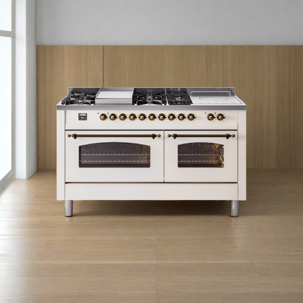 ILVE 60" Nostalgie II Double Oven Dual Fuel Range