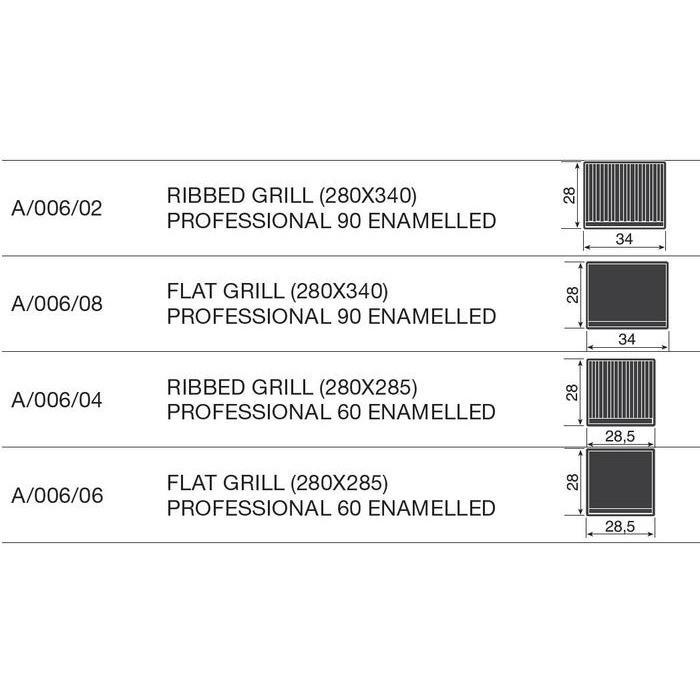 ILVE Cast Iron Steak Grill Pan - A0060
