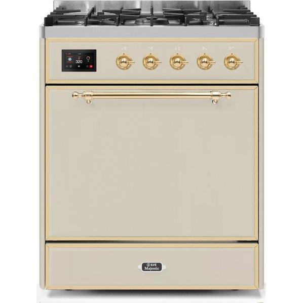 ILVE Majestic II Series 30 Inch Dual Fuel Freestanding Range Gas/Propane - UM30DQNE3