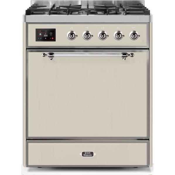 ILVE Majestic II Series 30 Inch Dual Fuel Freestanding Range Gas/Propane - UM30DQNE3