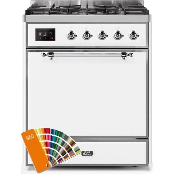 ILVE Majestic II Series 30 Inch Dual Fuel Freestanding Range Gas/Propane - UM30DQNE3