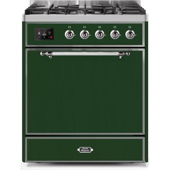 ILVE Majestic II Series 30 Inch Dual Fuel Freestanding Range Gas/Propane - UM30DQNE3