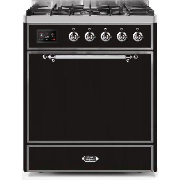 ILVE Majestic II Series 30 Inch Dual Fuel Freestanding Range Gas/Propane - UM30DQNE3