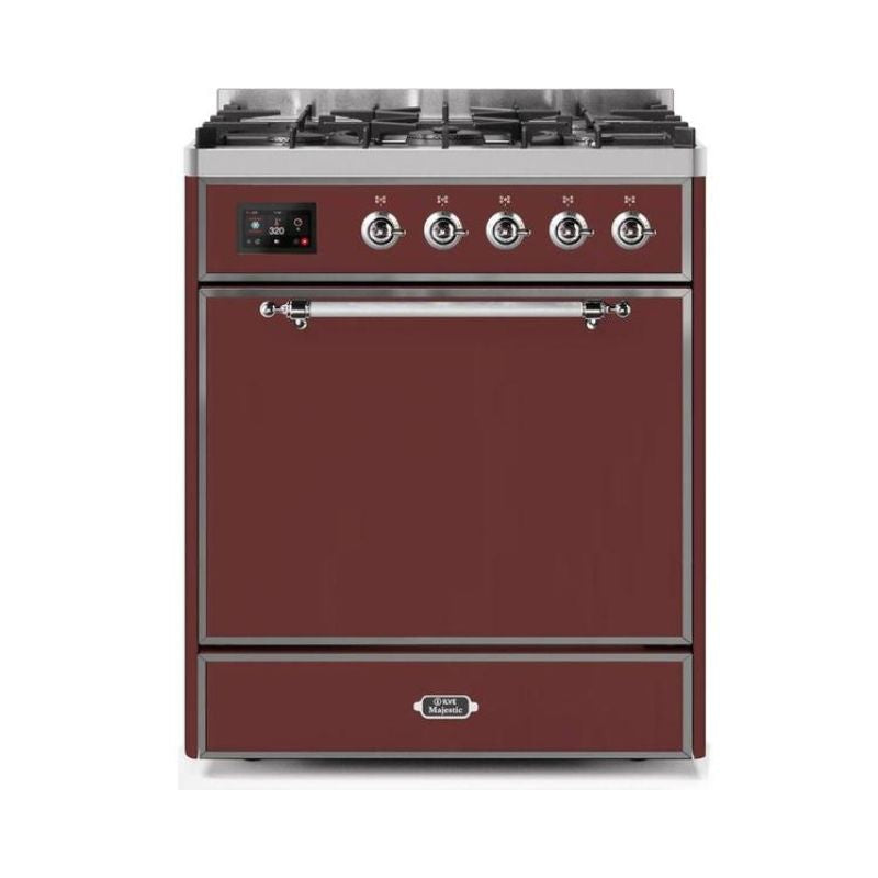ILVE Majestic II Series 30 Inch Dual Fuel Freestanding Range Gas/Propane - UM30DQNE3