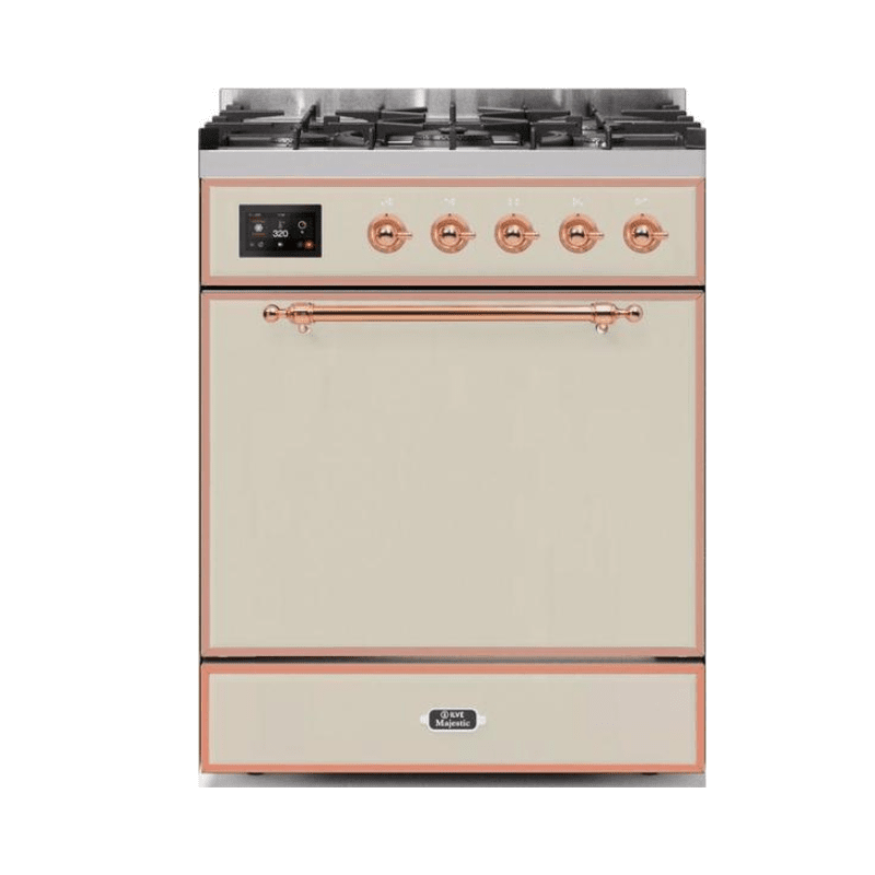 ILVE Majestic II Series 30 Inch Dual Fuel Freestanding Range Gas/Propane - UM30DQNE3