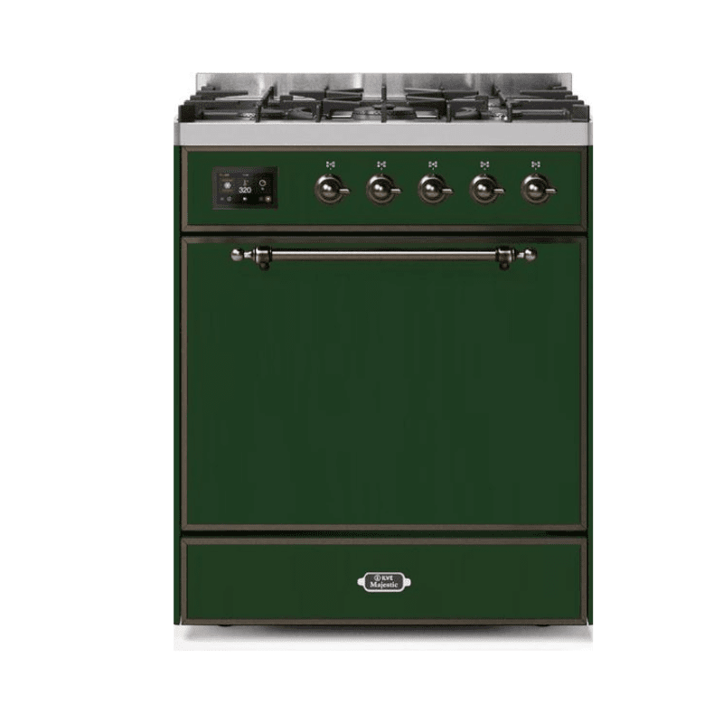 ILVE Majestic II Series 30 Inch Dual Fuel Freestanding Range Gas/Propane - UM30DQNE3