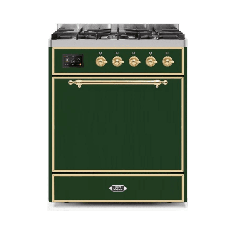 ILVE Majestic II Series 30 Inch Dual Fuel Freestanding Range Gas/Propane - UM30DQNE3
