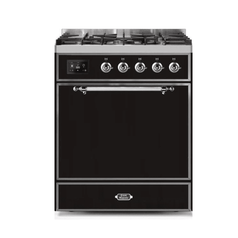 ILVE Majestic II Series 30 Inch Dual Fuel Freestanding Range Gas/Propane - UM30DQNE3