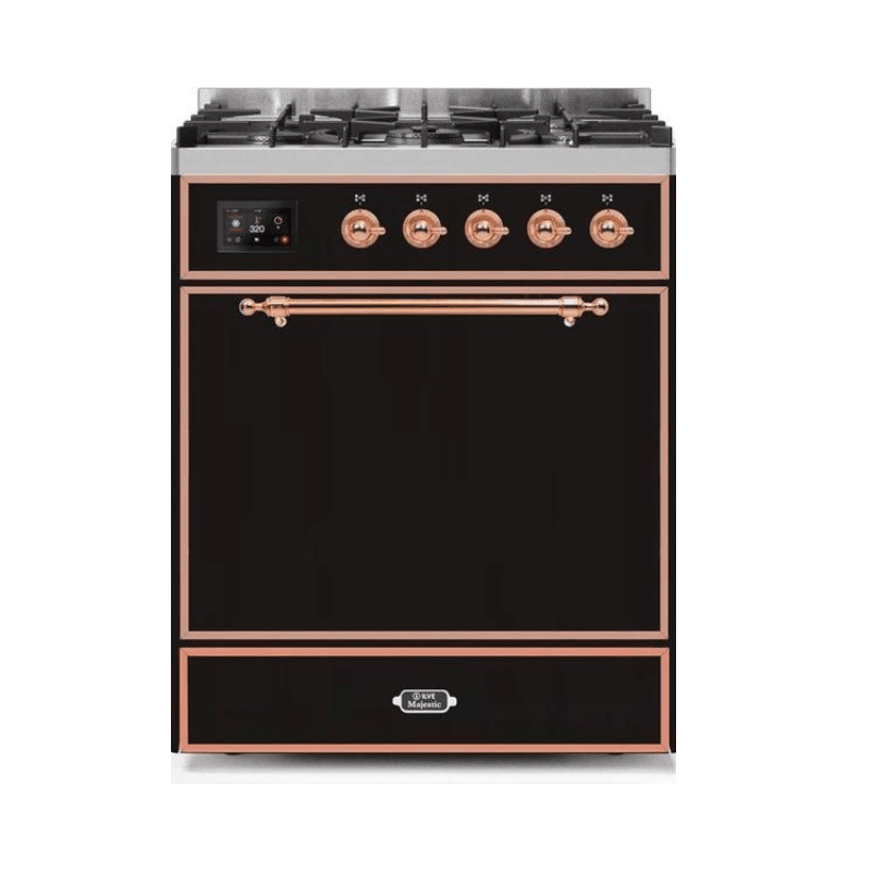 ILVE Majestic II Series 30 Inch Dual Fuel Freestanding Range Gas/Propane - UM30DQNE3