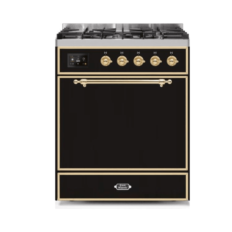 ILVE Majestic II Series 30 Inch Dual Fuel Freestanding Range Gas/Propane - UM30DQNE3