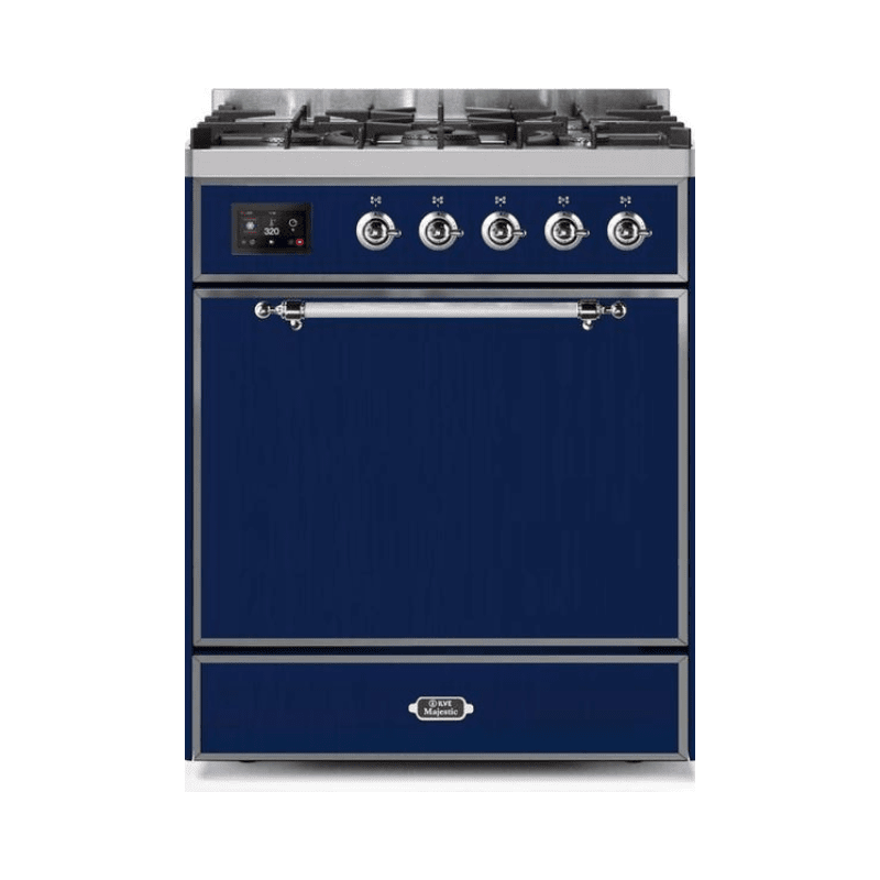 ILVE Majestic II Series 30 Inch Dual Fuel Freestanding Range Gas/Propane - UM30DQNE3