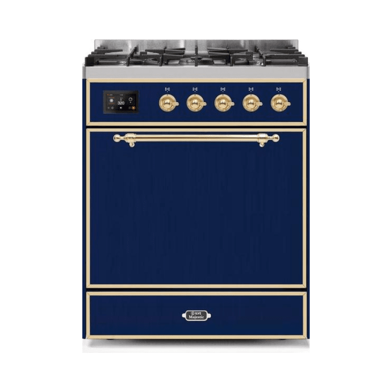 ILVE Majestic II Series 30 Inch Dual Fuel Freestanding Range Gas/Propane - UM30DQNE3