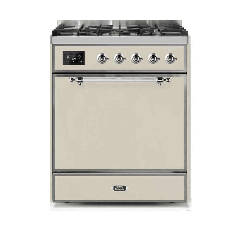 ILVE Majestic II Series 30 Inch Dual Fuel Freestanding Range Gas/Propane (UM30DQNE3)