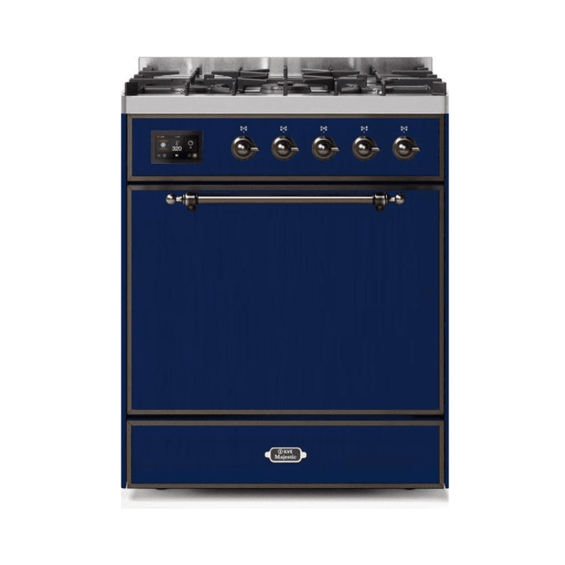 ILVE Majestic II Series 30 Inch Dual Fuel Freestanding Range Gas/Propane - UM30DQNE3