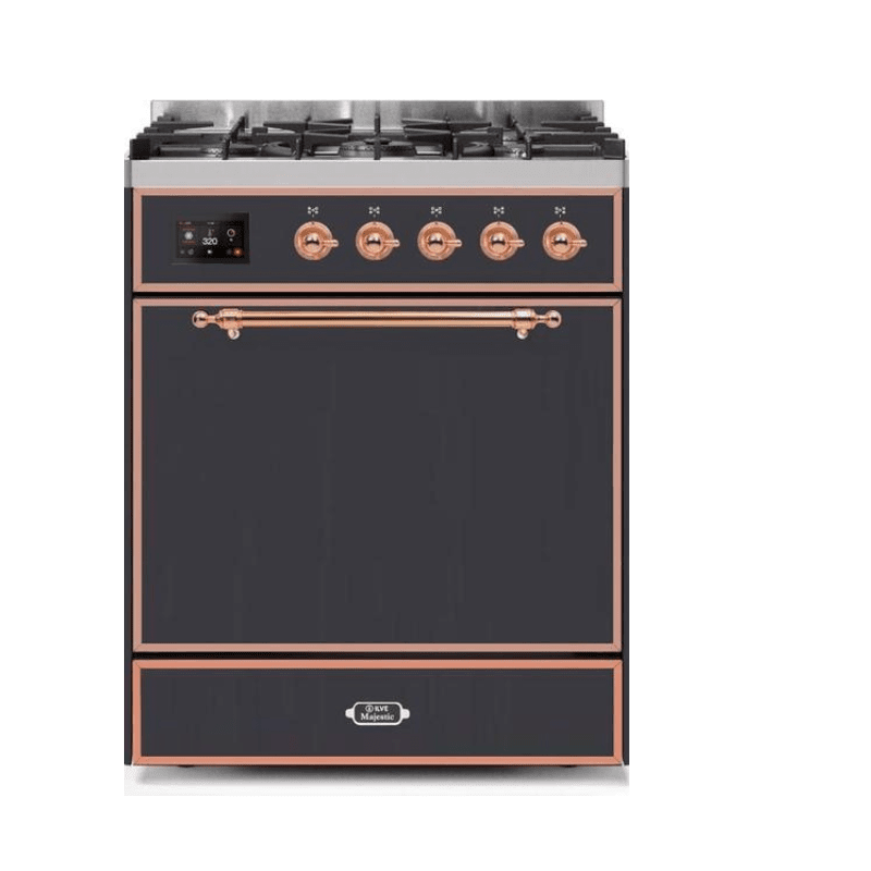 ILVE Majestic II Series 30 Inch Dual Fuel Freestanding Range Gas/Propane - UM30DQNE3