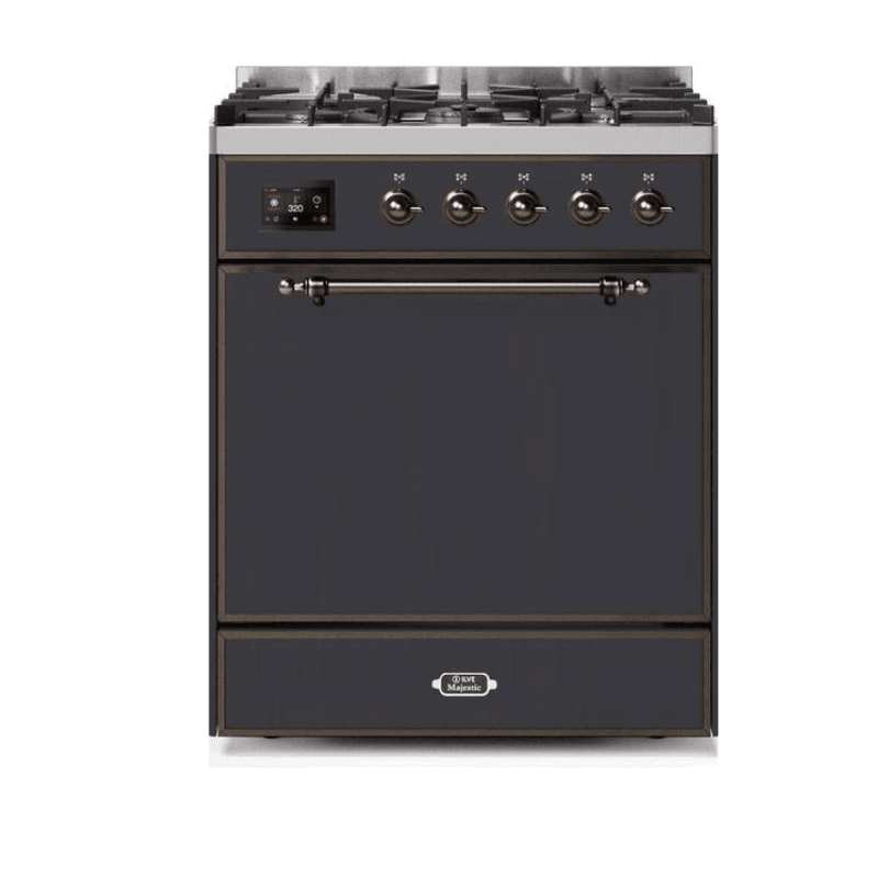 ILVE Majestic II Series 30 Inch Dual Fuel Freestanding Range Gas/Propane - UM30DQNE3