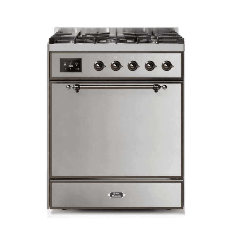 ILVE Majestic II Series 30 Inch Dual Fuel Freestanding Range Gas/Propane - UM30DQNE3