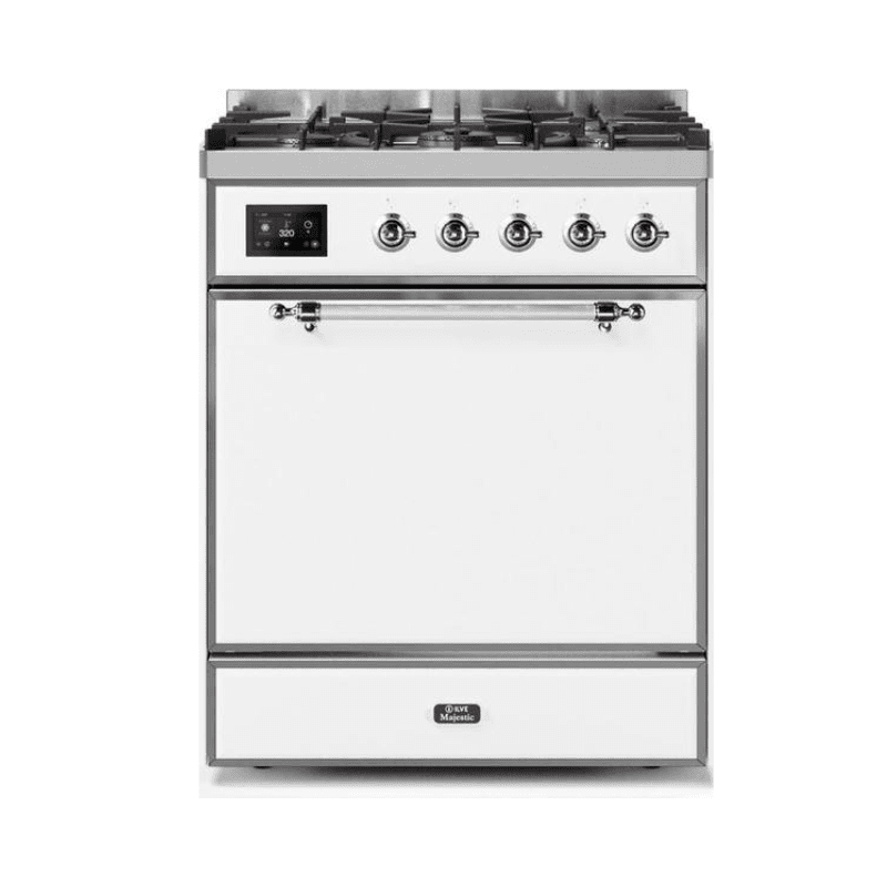 ILVE Majestic II Series 30 Inch Dual Fuel Freestanding Range Gas/Propane - UM30DQNE3