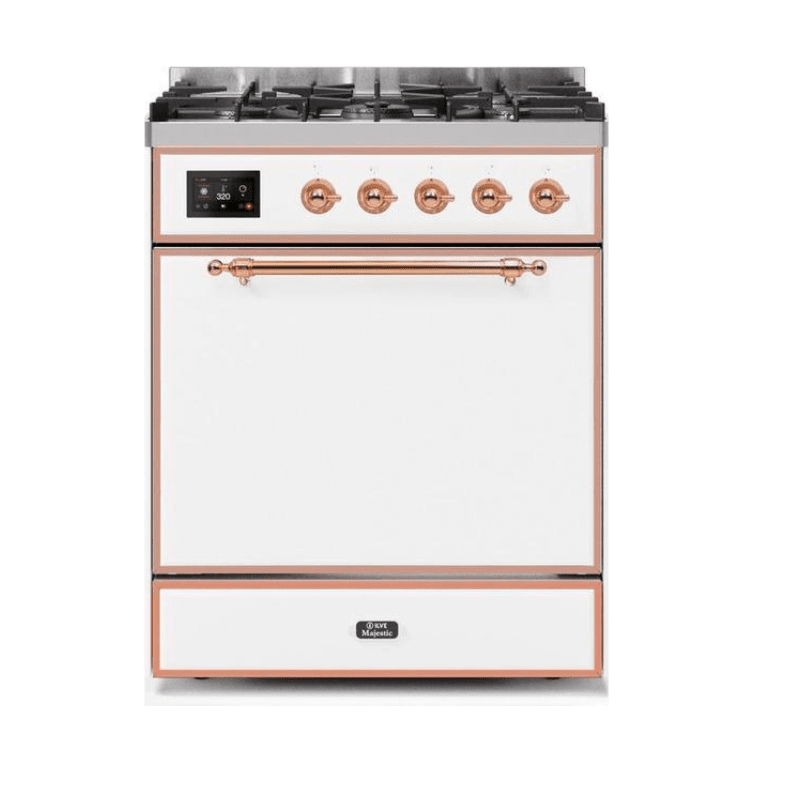 ILVE Majestic II Series 30 Inch Dual Fuel Freestanding Range Gas/Propane - UM30DQNE3