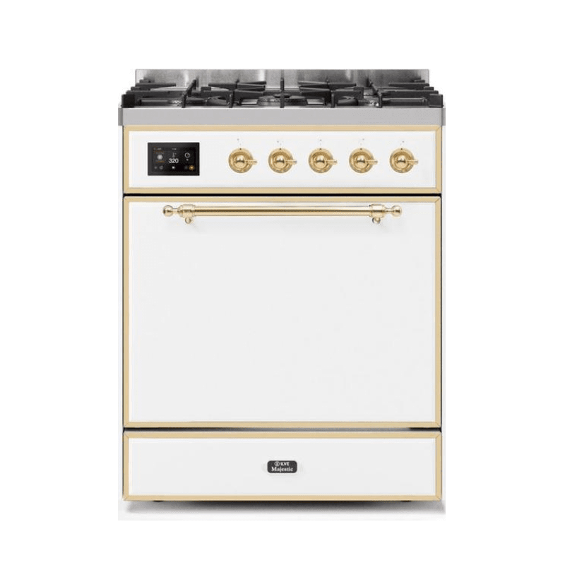 ILVE Majestic II Series 30 Inch Dual Fuel Freestanding Range Gas/Propane - UM30DQNE3