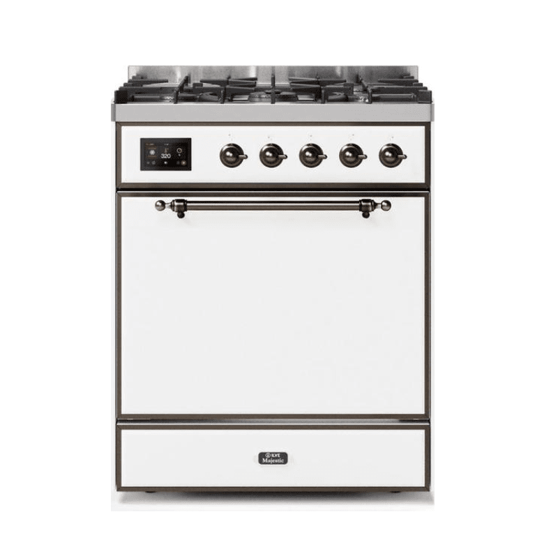ILVE Majestic II Series 30 Inch Dual Fuel Freestanding Range Gas/Propane - UM30DQNE3
