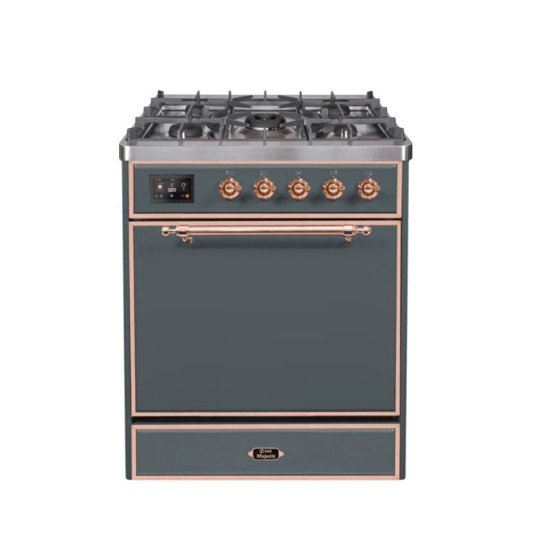 ILVE Majestic II Series 30 Inch Dual Fuel Freestanding Range Gas/Propane - UM30DQNE3