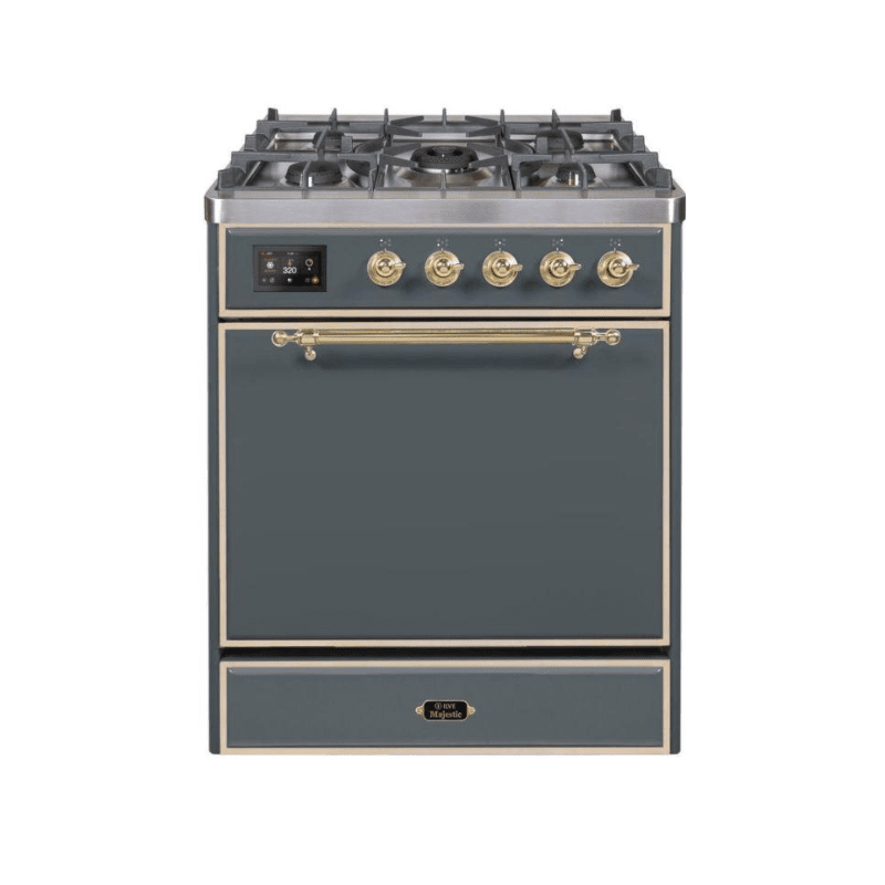 ILVE Majestic II Series 30 Inch Dual Fuel Freestanding Range Gas/Propane - UM30DQNE3