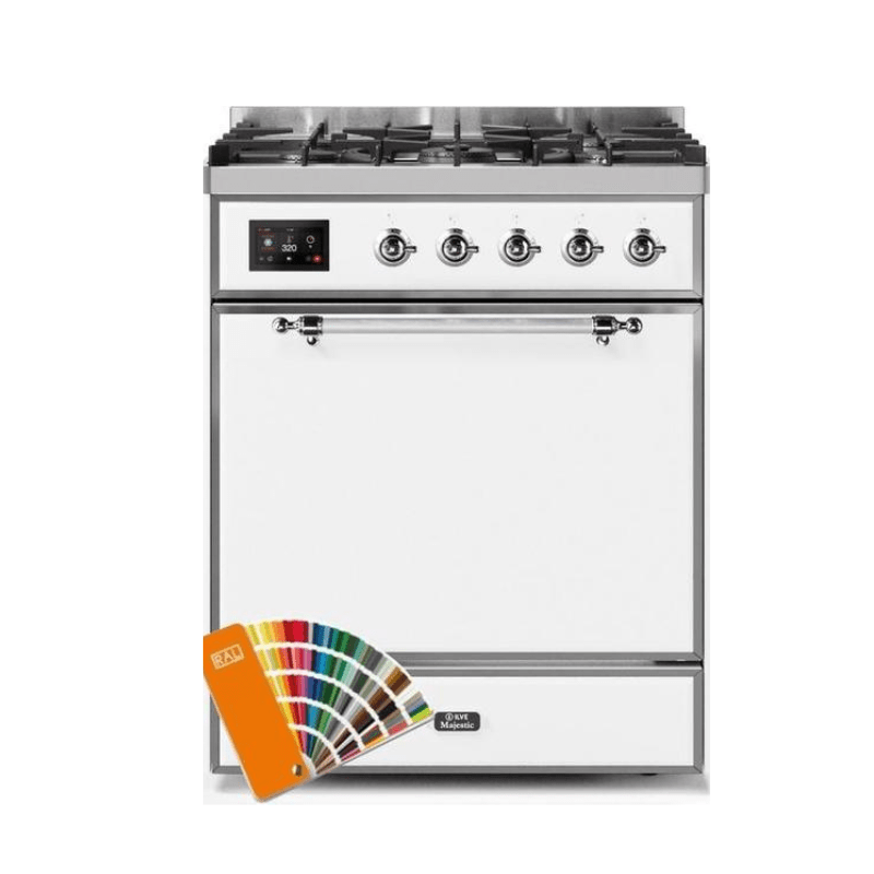 ILVE Majestic II Series 30 Inch Dual Fuel Freestanding Range Gas/Propane - UM30DQNE3