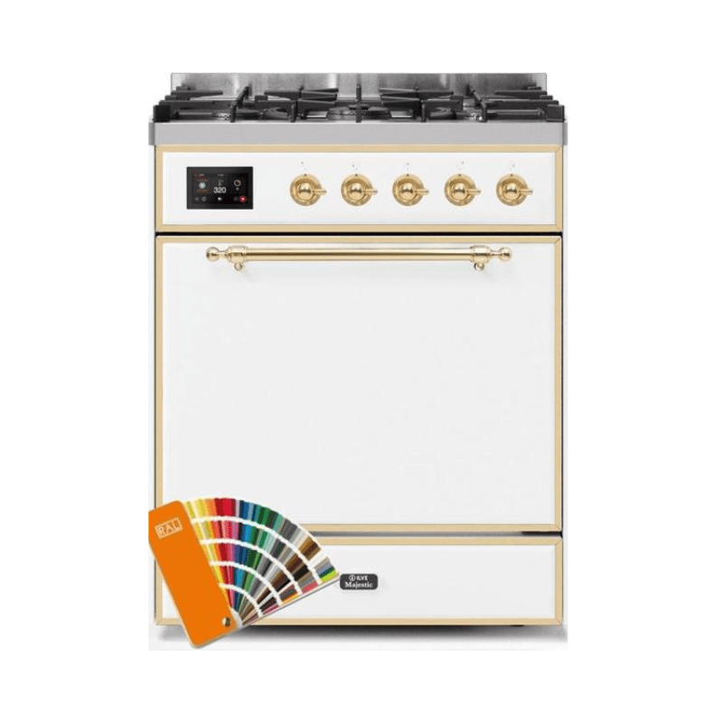 ILVE Majestic II Series 30 Inch Dual Fuel Freestanding Range Gas/Propane - UM30DQNE3