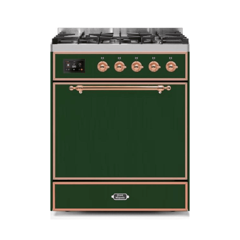 ILVE Majestic II Series 30 Inch Dual Fuel Freestanding Range Gas/Propane - UM30DQNE3