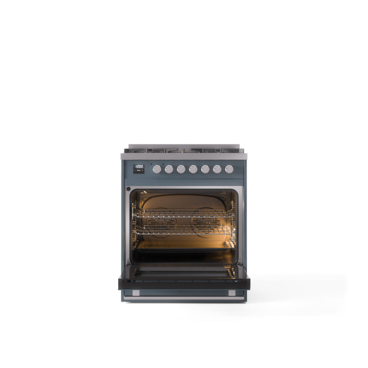 ILVE Professional Plus II 30Inch Freestanding Dual Fuel Range with 5 Sealed Burner - UP30WMP