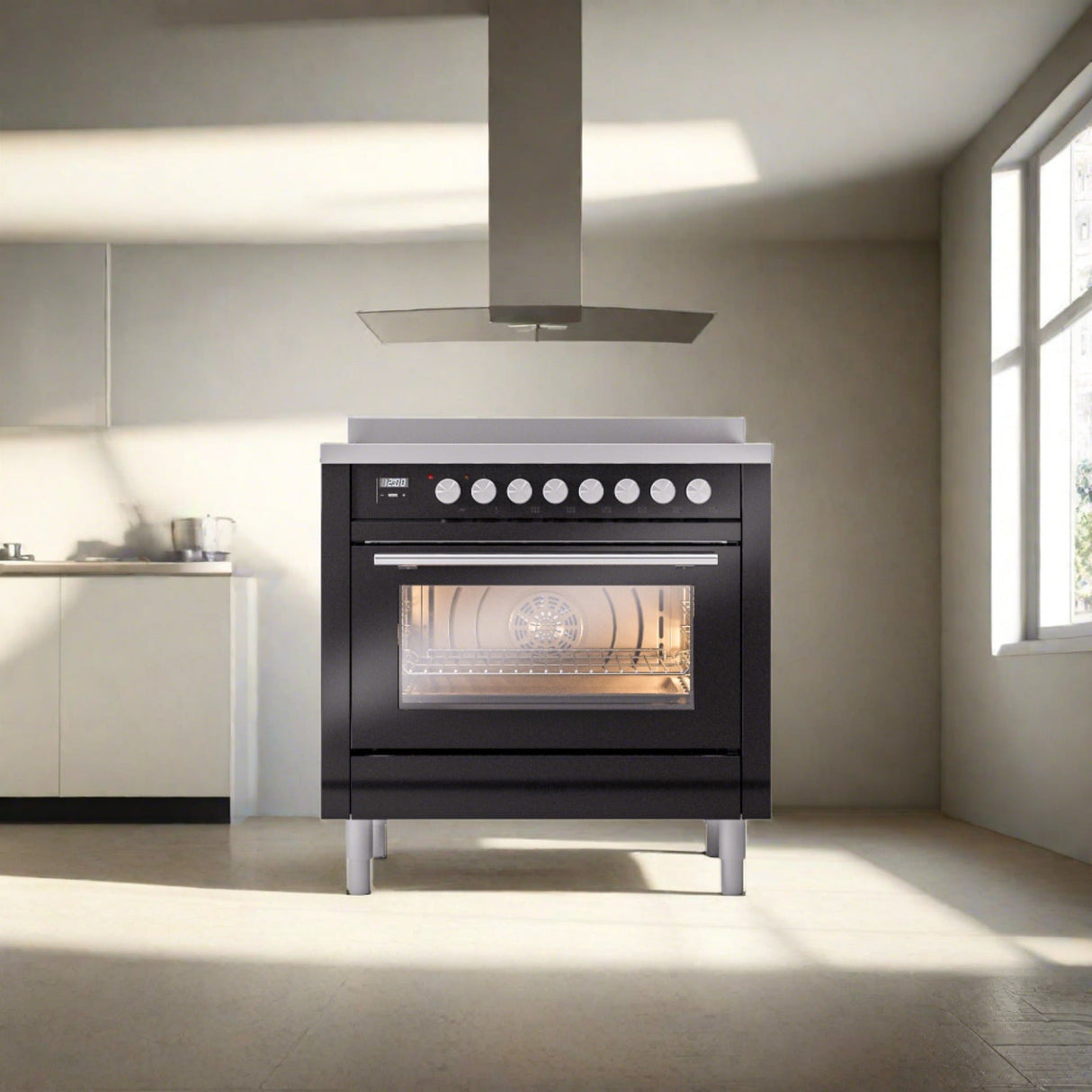 ILVE Professional Plus II 36Inch Induction Range UPI366WMP