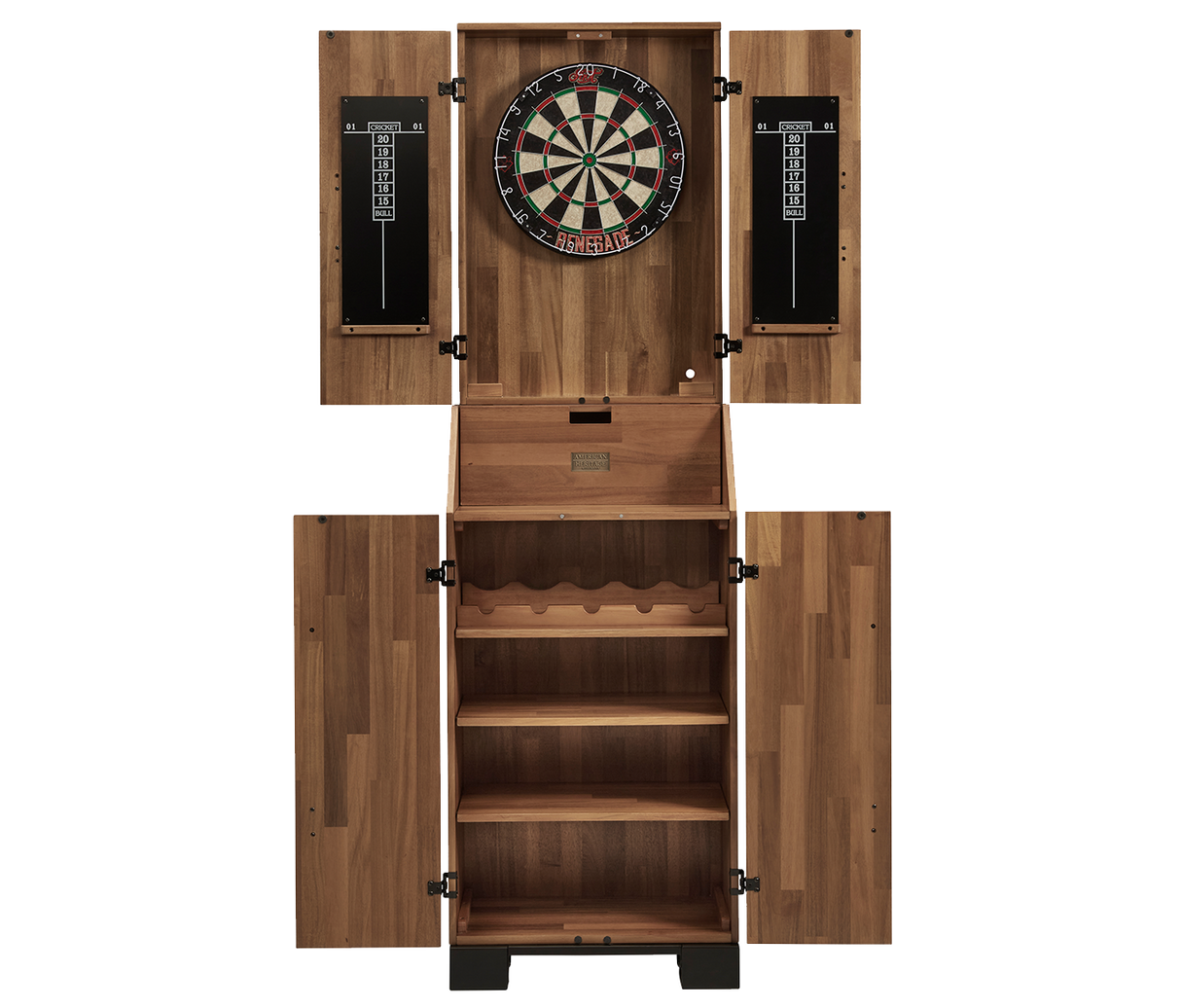 American Heritage Billiards Knoxville Standup Dartboard (Acacia)