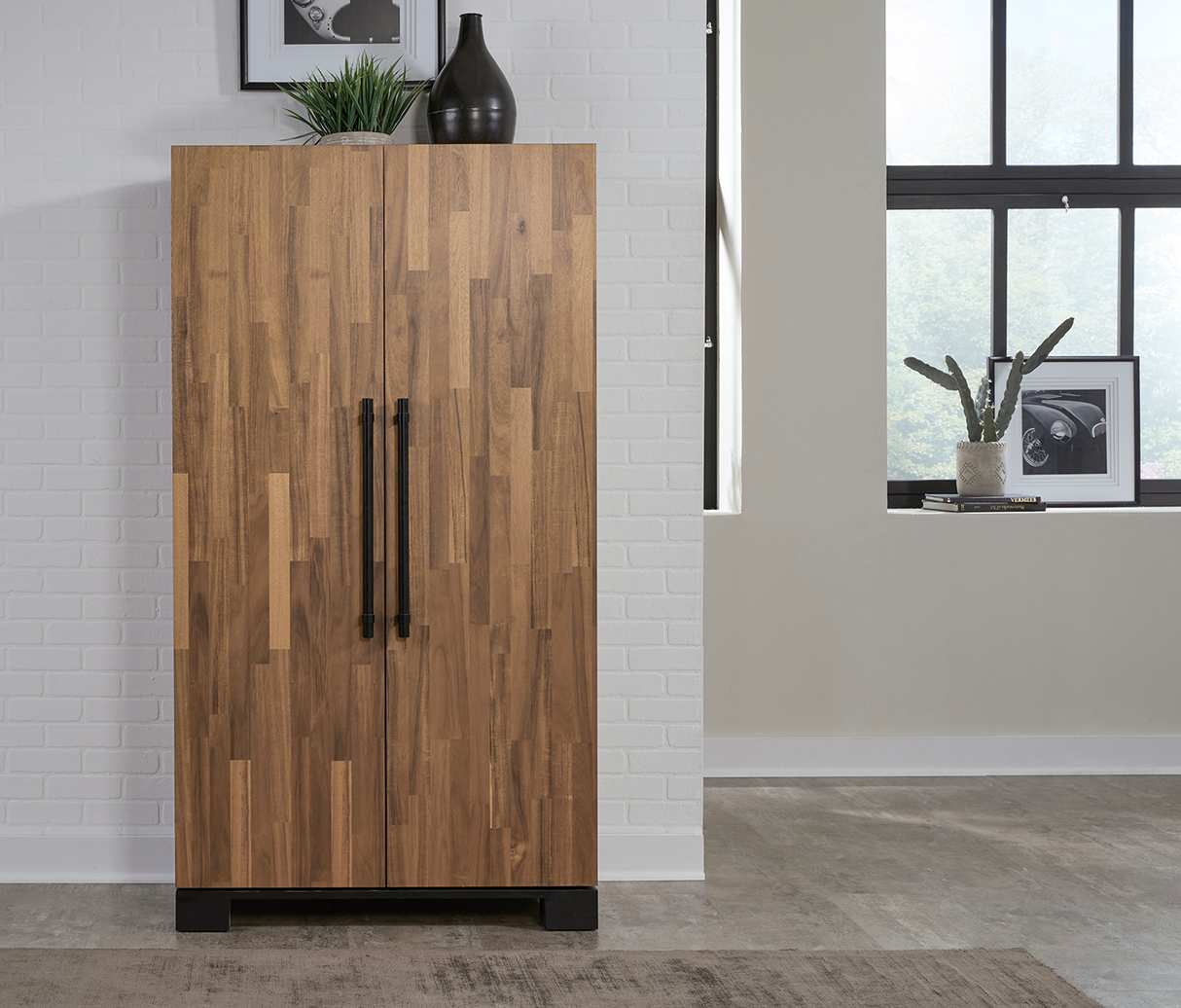 American Heritage Billiards Knoxville Wine & Spirit Cabinet (Acacia)