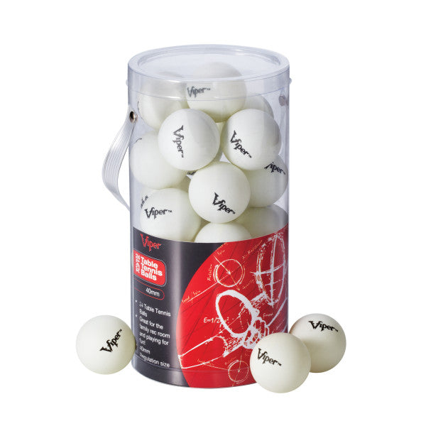 Viper 24 Pack Ping Pong Balls