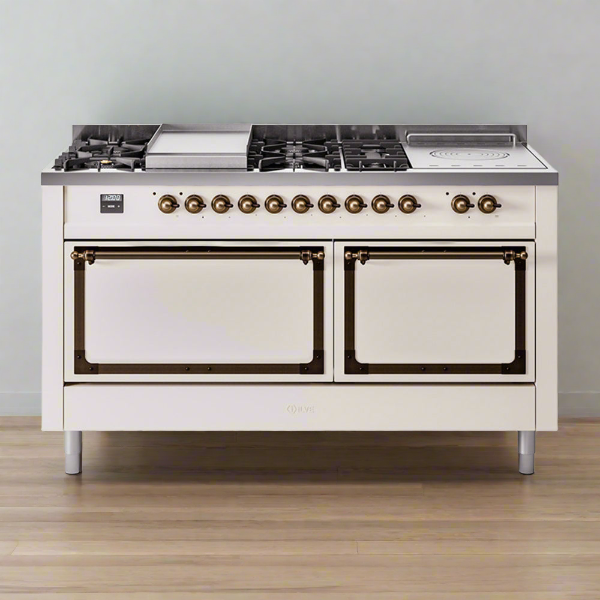 ILVE Nostalgie II Noblesse 60" Dual Fuel Freestanding Range