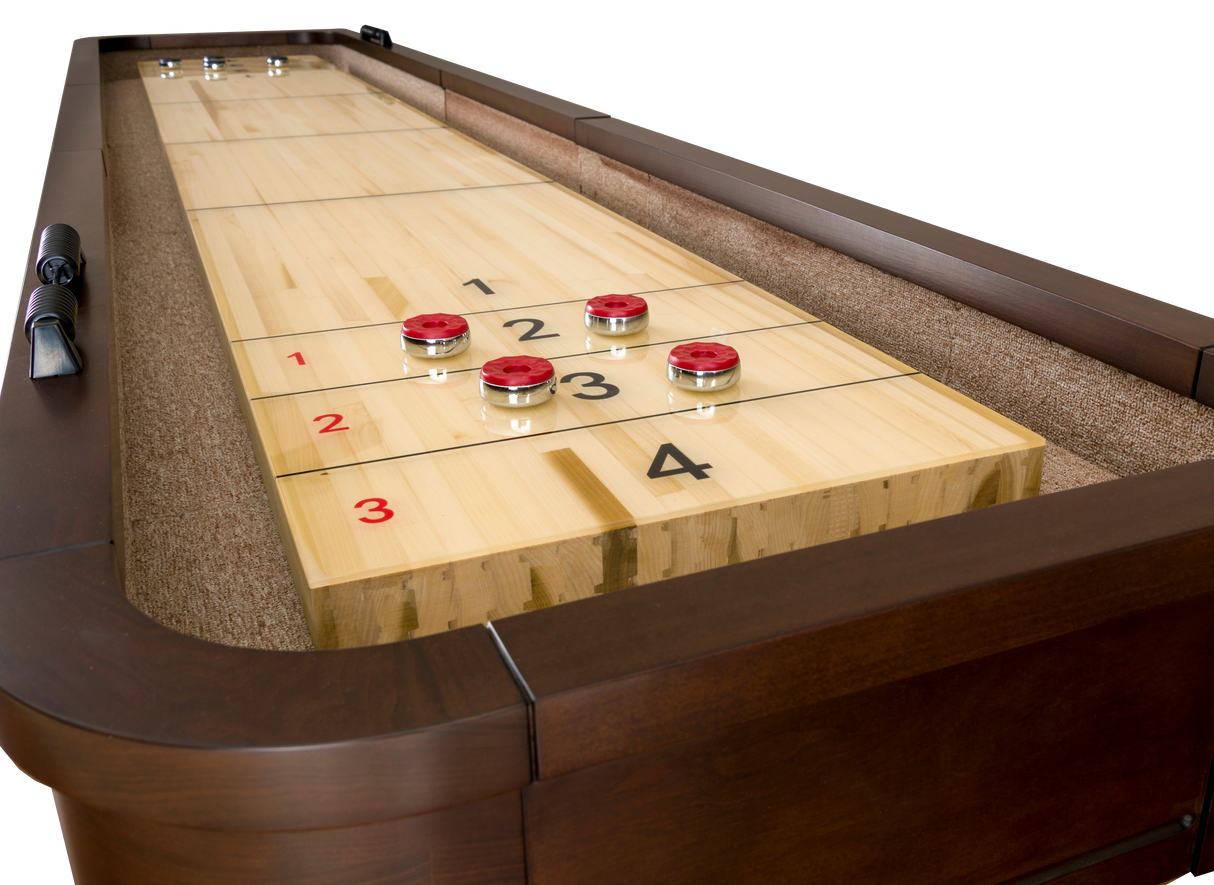 American Heritage Billiards Milan Shuffleboard Table (Navajo)