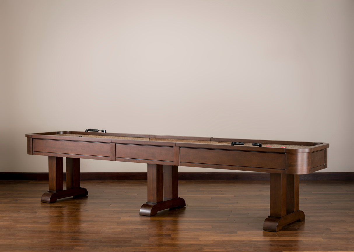 American Heritage Billiards Milan Shuffleboard Table (Navajo)