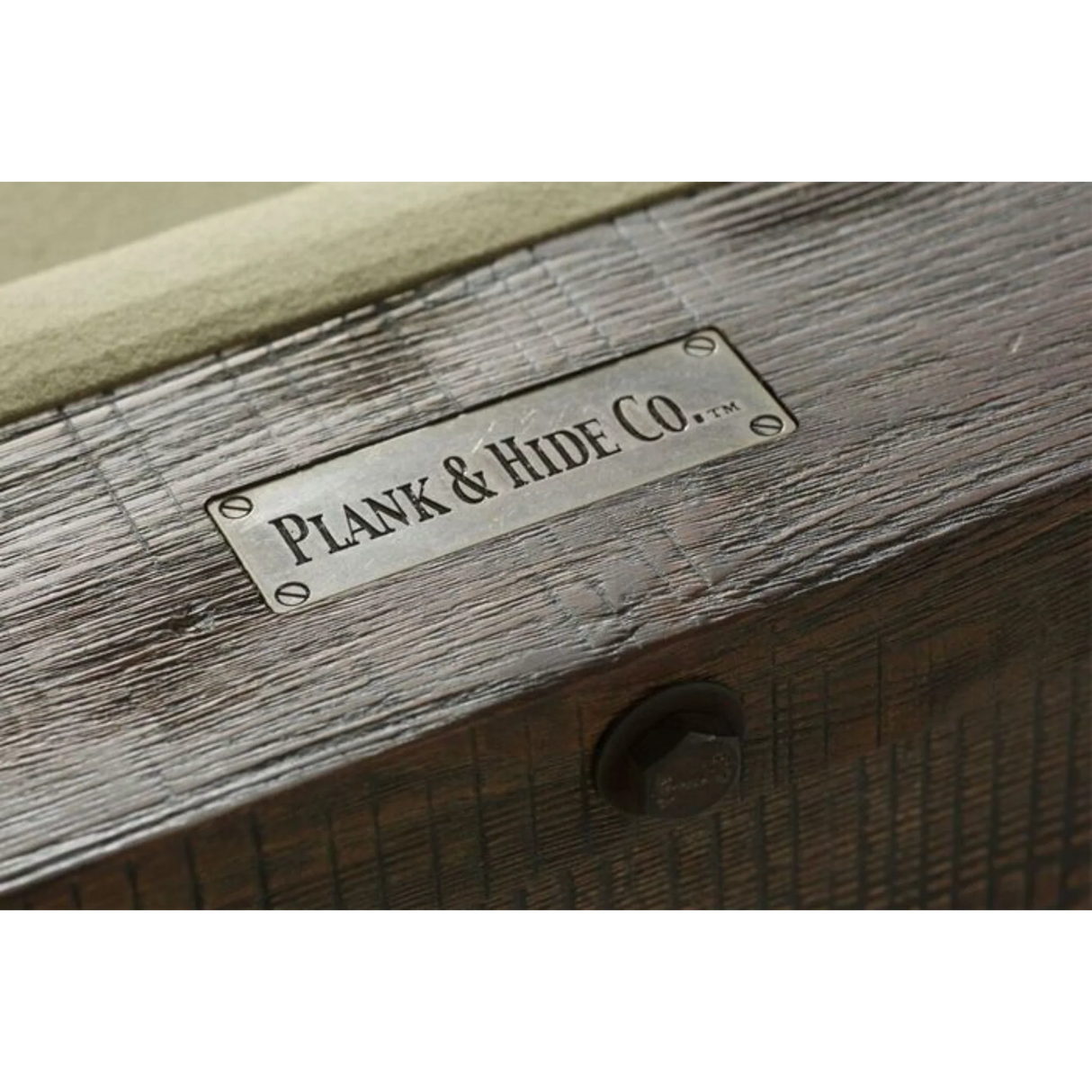 Plank & Hide Otis Wood Pool Table with Free Accessory Kit