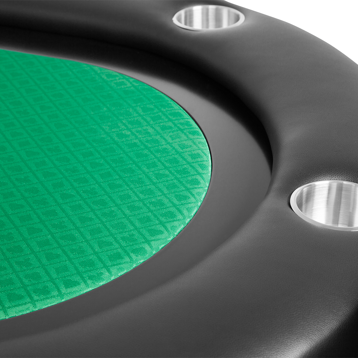 BBO Poker Tables Elite Black Oval Poker Table 10 Person