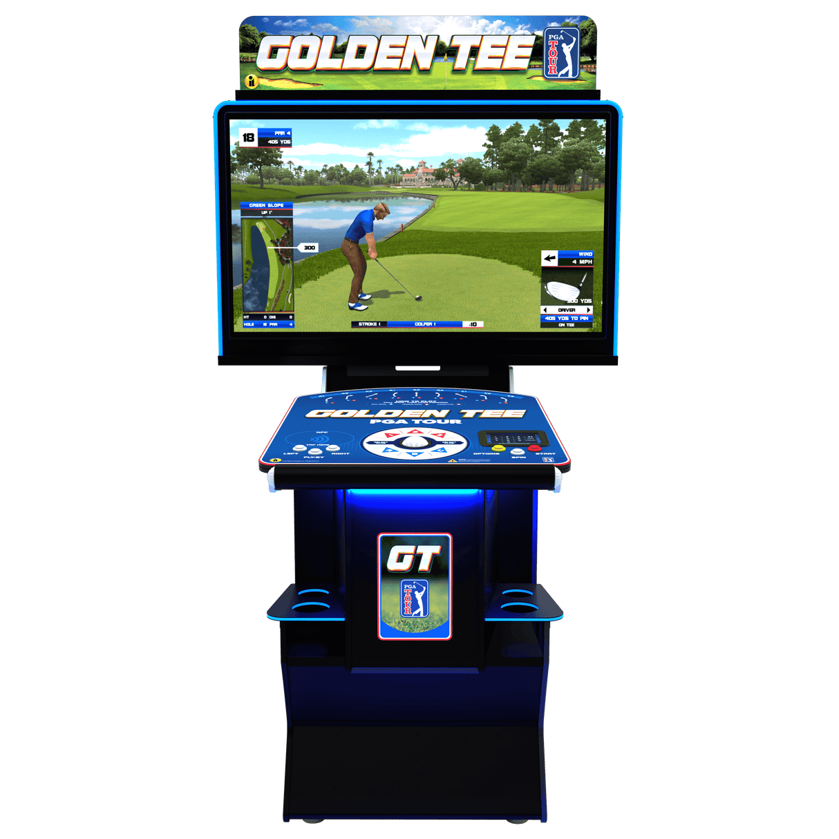 Incredible Technologies Golden Tee PGA TOUR Home Edition – Deluxe