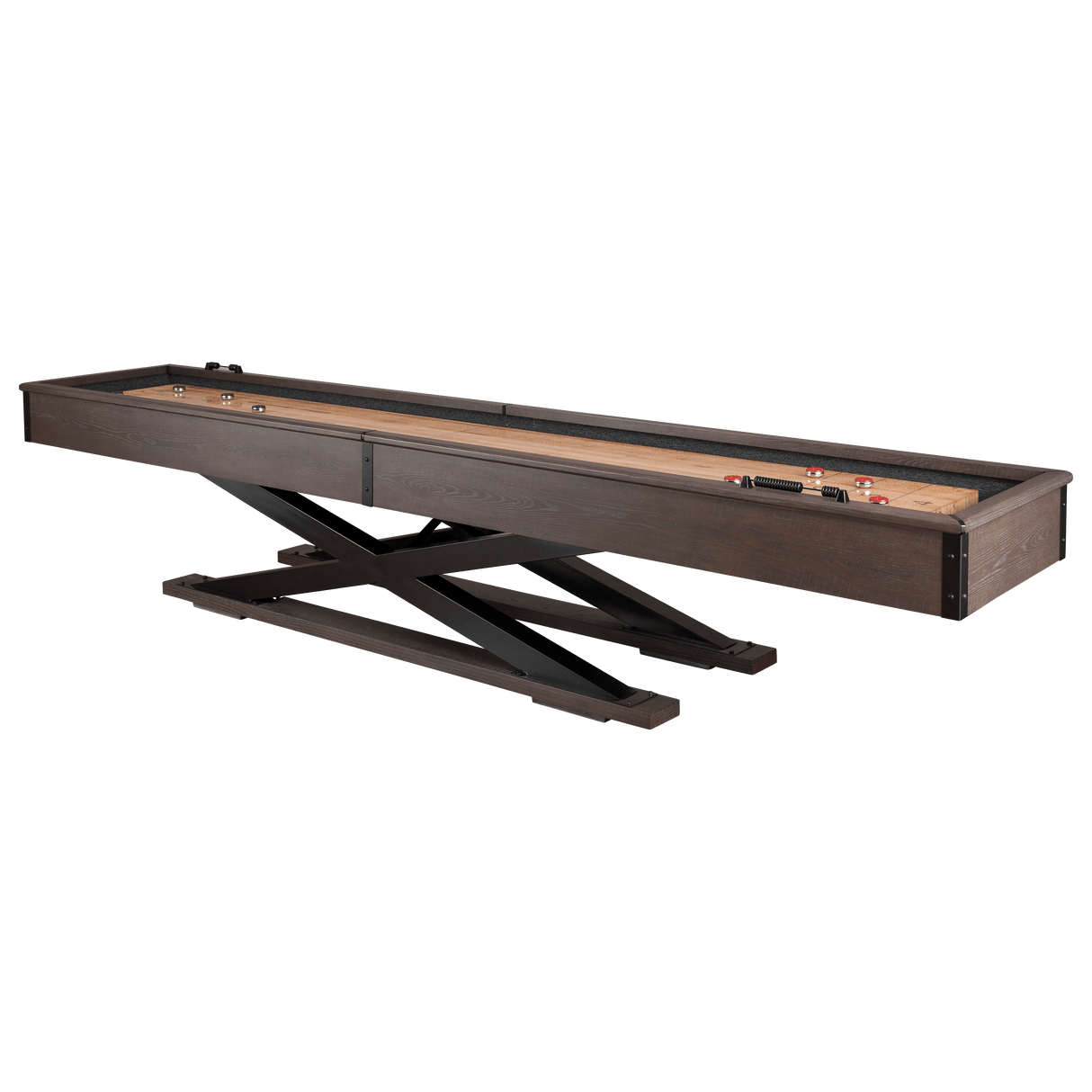 American Heritage Billiards Quest Shuffleboard Table (Glacier)