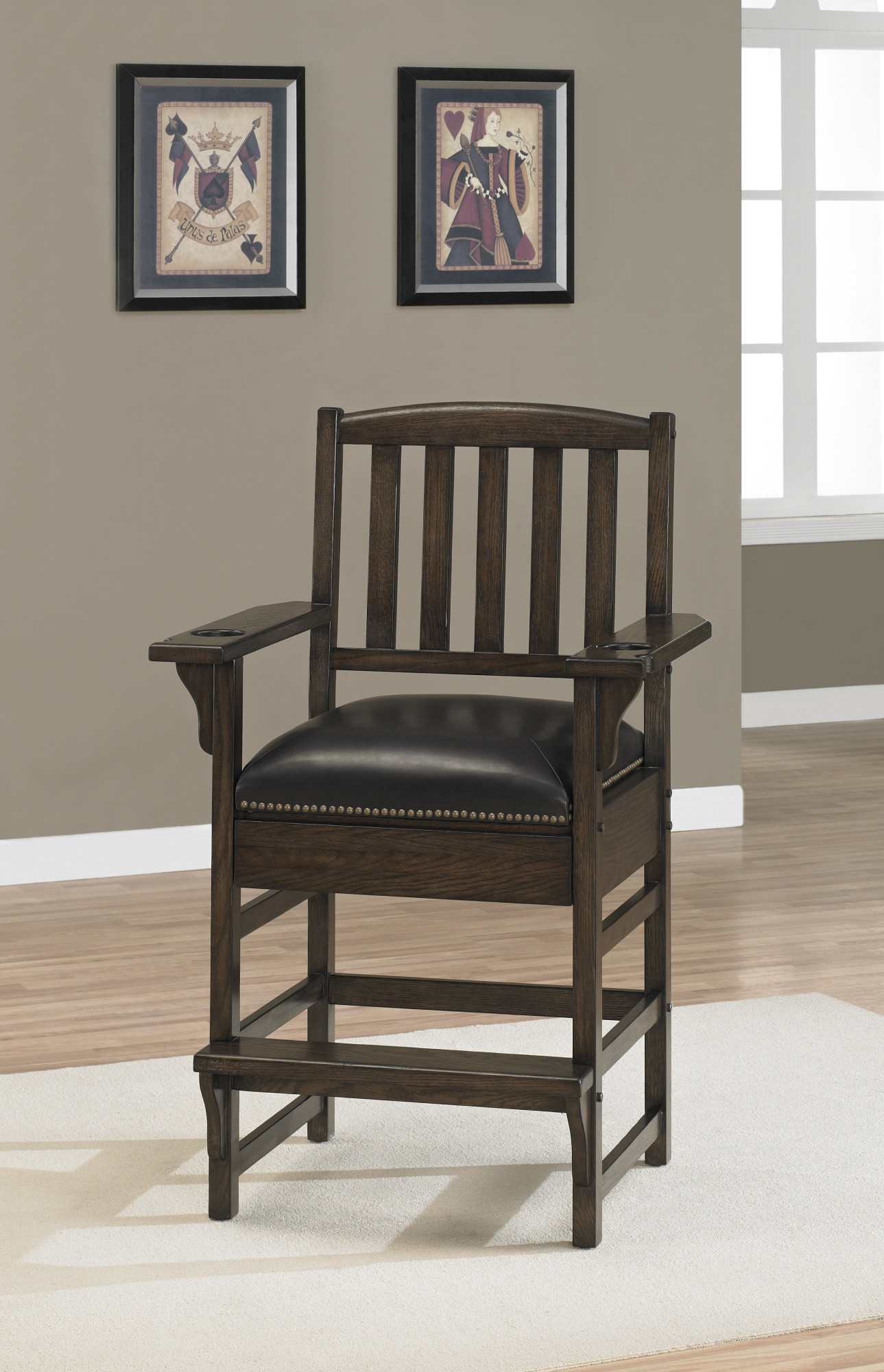 American Heritage Billiards King Chair (Riverbank)