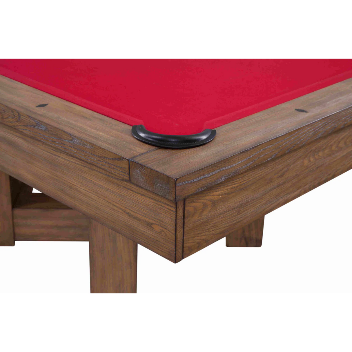 Plank & Hide Covington Wood Pool Table (Size 8') 87044-MOD with Free Accessory Kit