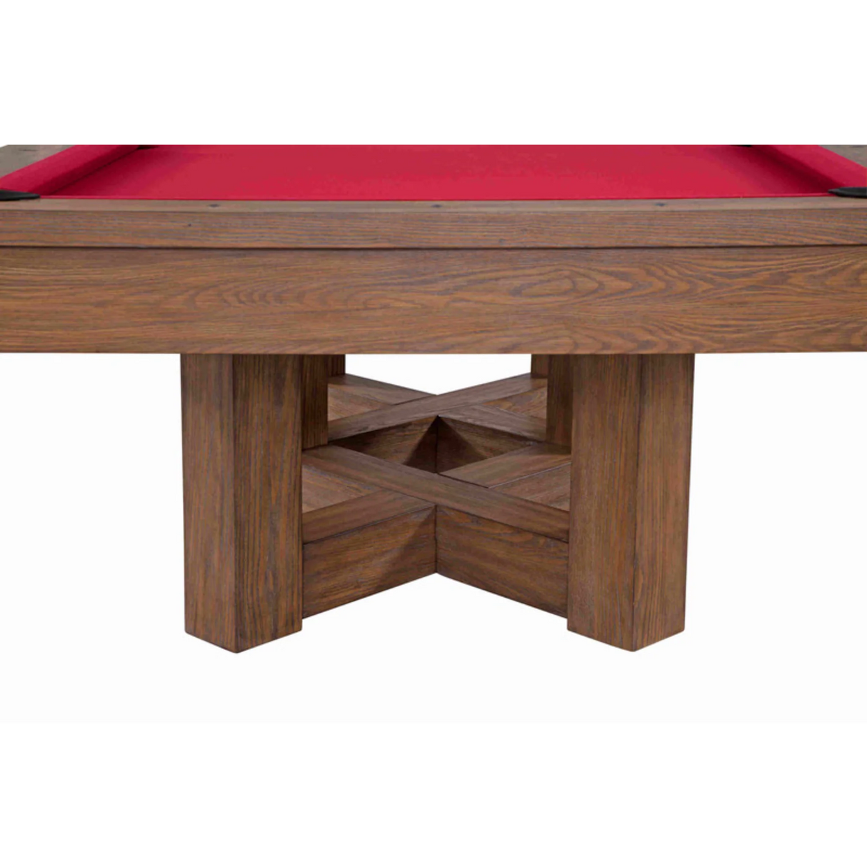 Plank & Hide Covington Wood Pool Table (Size 8') 87044-MOD with Free Accessory Kit