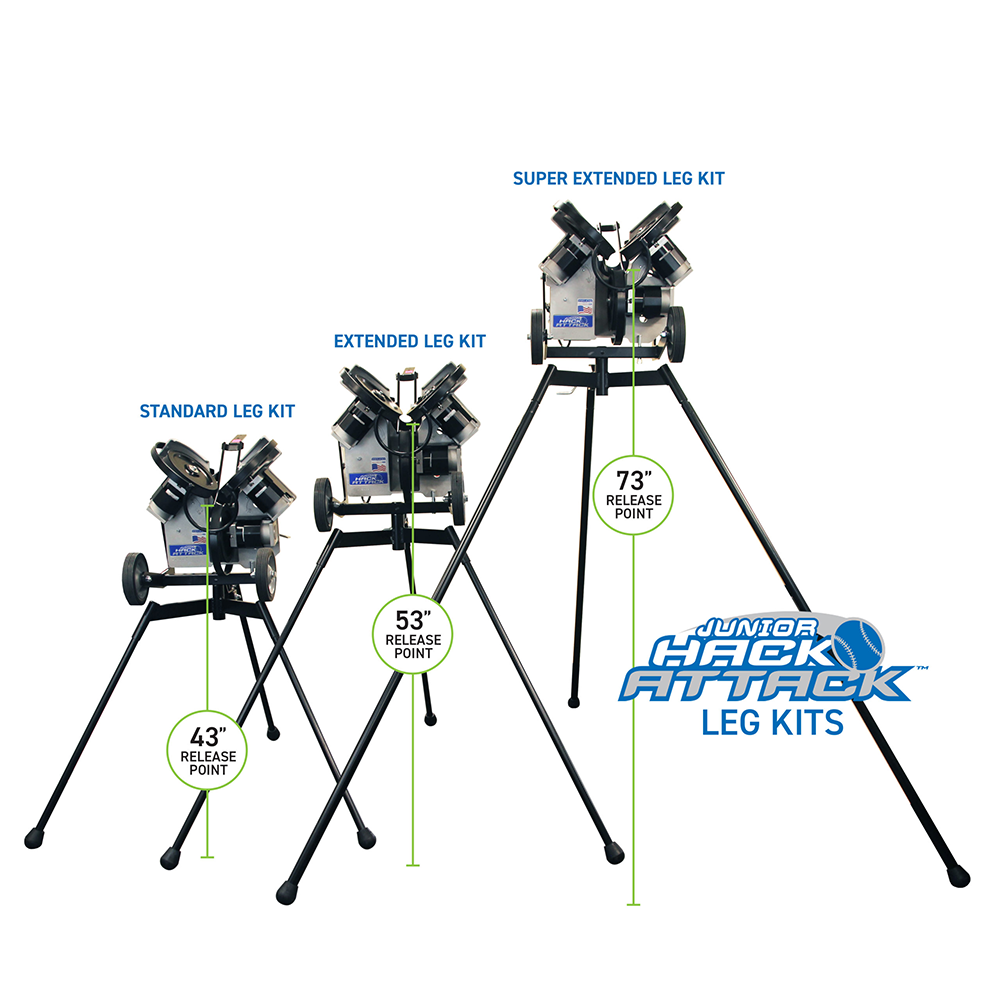Sports Attack Junior Hack Attack Baseball Super Extended Legs 70.5"